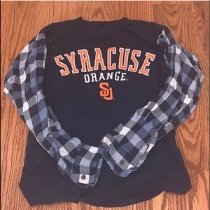syracuse flannel top